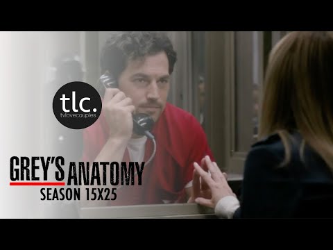Greys Anatomy Meredith & Andrew DeLuca Season 15x25 [Season Finale]