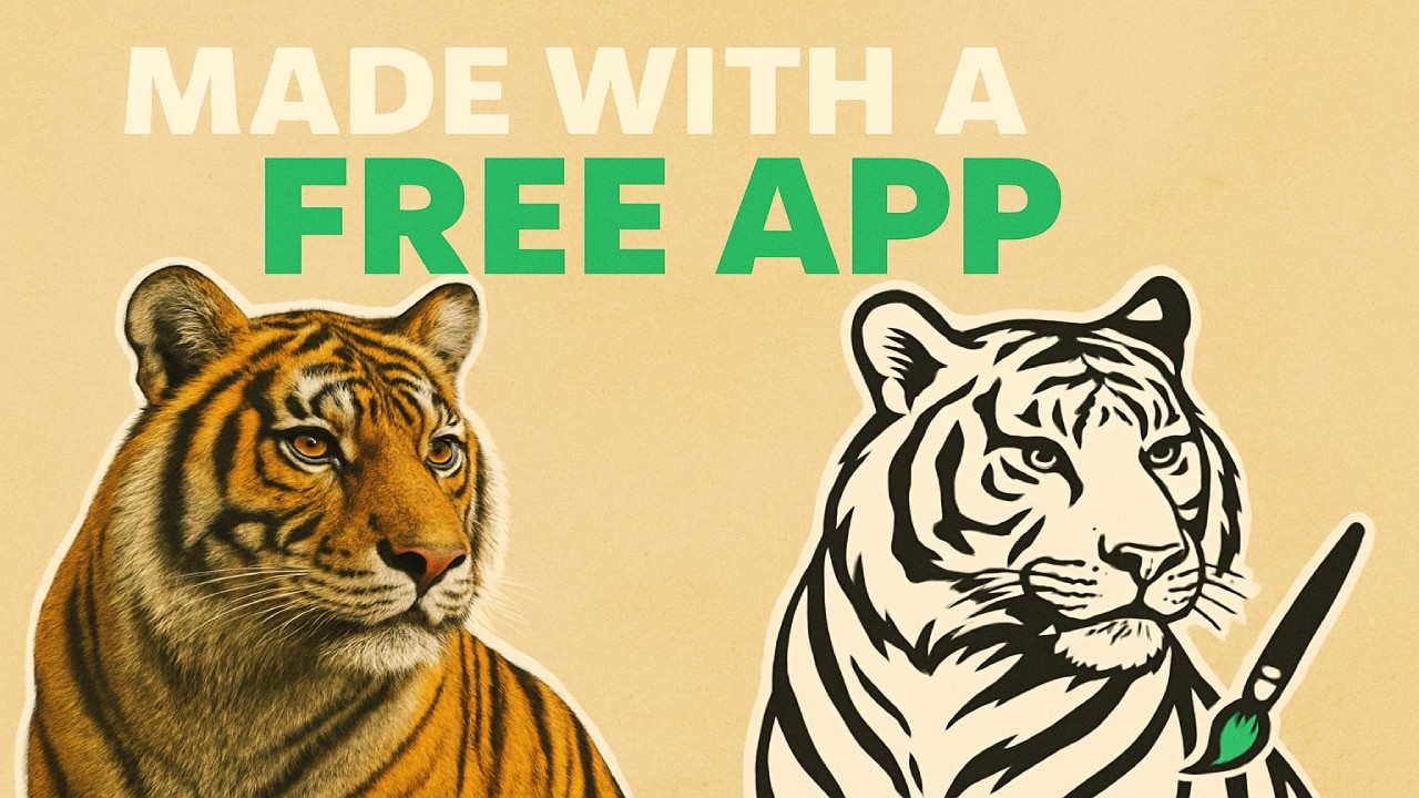 Convert Photos To Amazing Line Art -  In Just One Click!