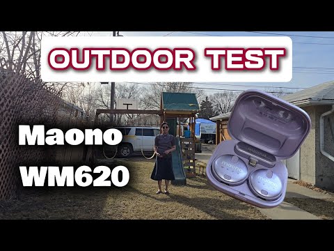 Maono WM620 Wireless Lavalier microphone