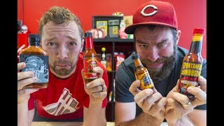 HOT SAUCE RANKING CHALLENGE!! | Mad Dog 357 | Round 2