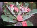 CELINE DION "I love you goodbye" w/ LYRICS ...