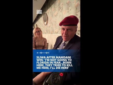 Sliwa after Mamdani win: 'I'm not going to Florida'
