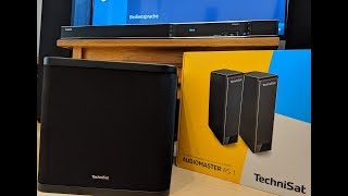 Technisat Sonata 1 mit Audiomaster SW150 & RS 1 im Überblick und Test