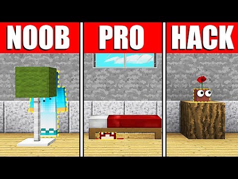 ¡NOOB vs PRO vs HACKER ESCONDITE SECRETO EN MINECRAFT! 😂🤐