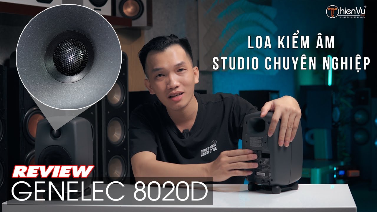 video Loa kiểm âm Genelec 8020DPM chính hãng 0