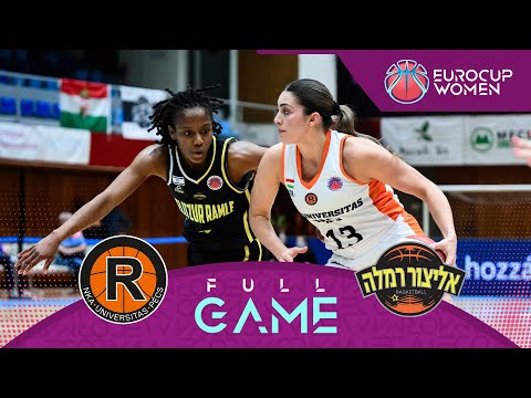 Regular Season | NKA Universitas Pecs v Elitzur Ramla | Full Basketball Game | EuroCup Women 2025-26
