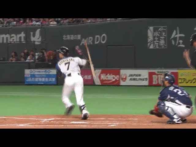 【3回裏】打った瞬間!! ファイターズ・西川が完璧な一発を放つ!! 2017/4/1 F-L