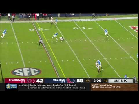 2020 USC vs Ole Miss - Jalen Brooks 13 Yd Reception