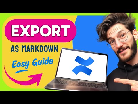 How to EXPORT as MARKDOWN in Confluence (Step by Step)