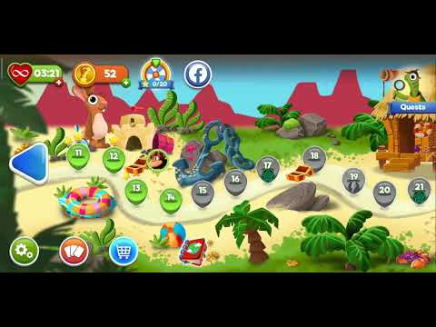 Marble Woka Woka:Marble Puzzle&Jungle Adventure Level 11-15  Gameplay Walkthrough Two Desperados Ltd