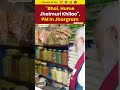 #Watch | PM Modi Stops at Local Eatery in Jhargram, Interacts with People over Jhalmuri - Video