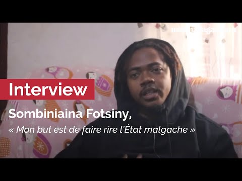 Sombiniaina Fotsiny une figure du stand-up malgache