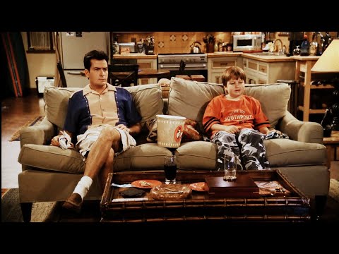 Charlie vs Jake | You Hungry? | Two and a Half Men S2E08 | Funny Clip HD
