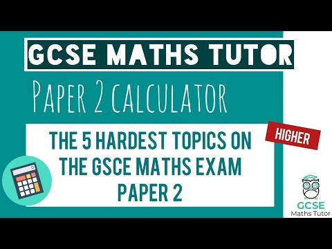 The 5 Hardest Topics On the 2023 Maths GCSE Exam Paper 2 (Calculator) March Mock Exams 2023 | TGMT