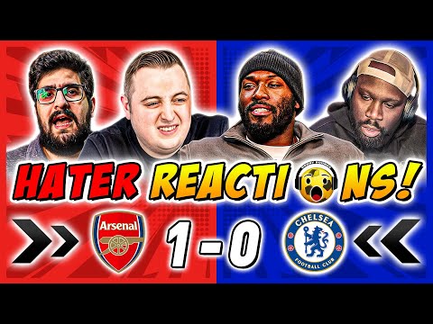 Arsenal's Rivals & Haters GUTTED 🤣 Reactions to Arsenal 1-0 Chelsea | Carabao Cup Semi Final Fan Rea