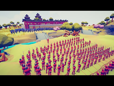 150x MEDIEVAL ARMY SIEGE SAMURAI CASTLE - Totally Accurate Battle Simulator TABS
