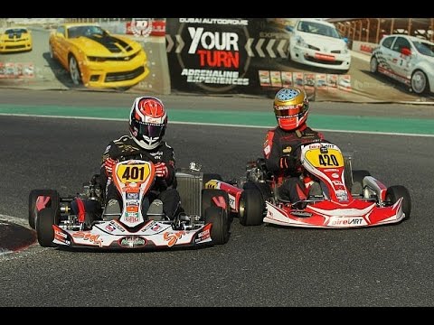 Round 9 UAE Rotax Max Championship 2015 at Dubai Kartdrome