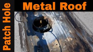 How to Patch Hole in Metal Roof- Turbo Poly Seal