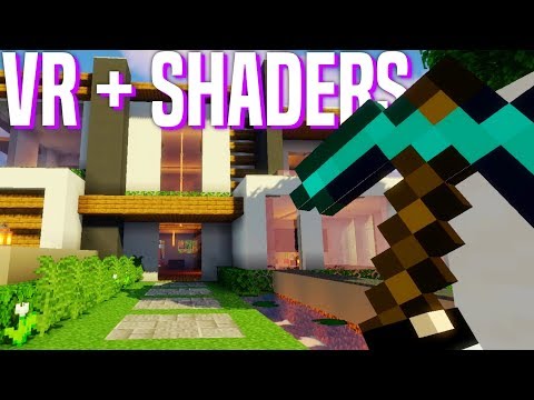 Playing Minecraft with Shaders in VR! - Minecraft (Oculus Rift)