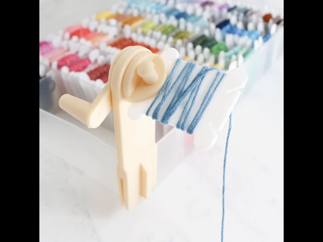 Vídeo relacionado con Embroidery Floss Bobbins - Soft Cotton, Thread Storage Tool | Wool Yarn Holder in Sheep Shape, Portable Organizer for Quilting Projects, Sewing, Crafts, Home Studio, Tailoring, Sewers, Costume