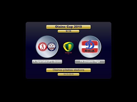 U-14 FK Spartaks/JFC Skonto - FK Dinamo Rīga (Olaine Cup 2019)