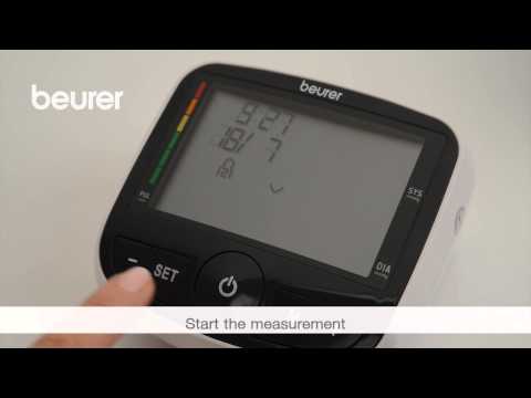 Quick start video for the BM 40 blood pressure monitor from Beurer