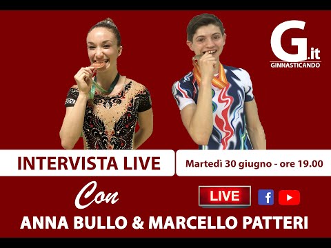 Intervista LIVE con Anna Bullo e Marcello Patteri