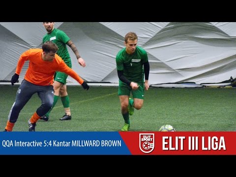 QQA Interactive 5:4 Kantar MILLWARD BROWN - ELIT III Liga ZIMA 2017