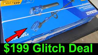 $199 Glitch Deal Kobalt Gen4 40-volt Cordless Battery String Trimmer and Leaf Blower