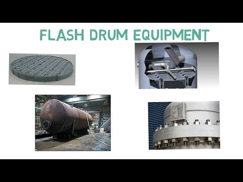 Flash Distillation in Chemical Process Engineering Trailer