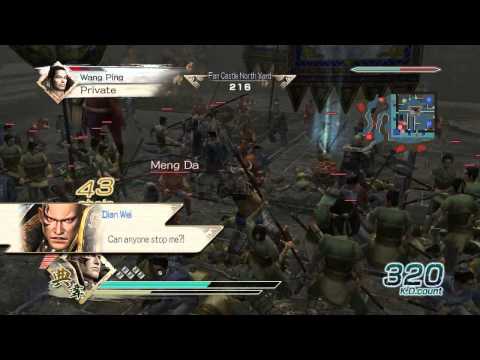 Let's Play Dynasty Warriors 6 Dian Wei(Wei pt5) Battle of Fan Castle
