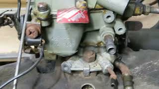 Holley 1945 Carburetor rebuild Part 1 1982 Dodge B250 225 slant six