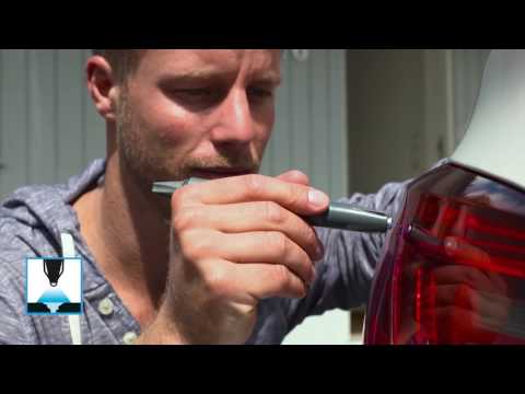 Repair a broken taillight with BLUFIXX