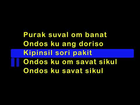 Karaoke Lagu : Longoi Minsingkavaro / Pili pili nud Langsat (DATUK FRANCIS LANDONG)
