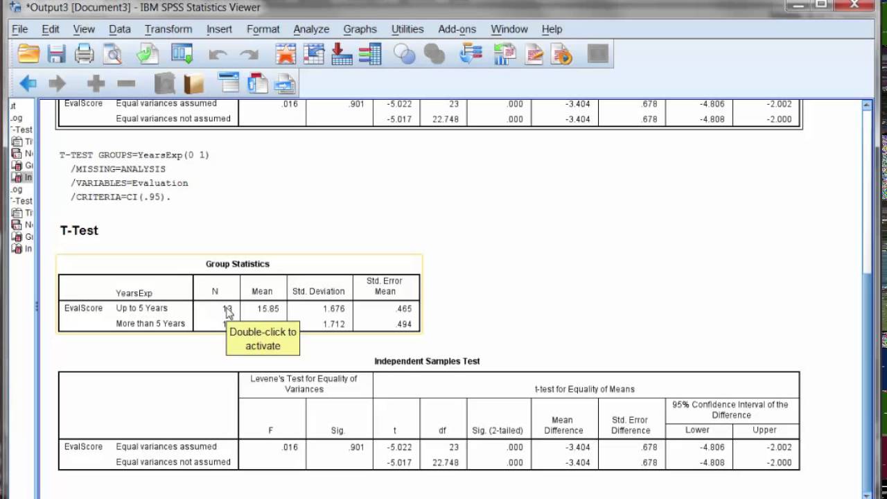 SPSS Assignment 4 Example Part 2