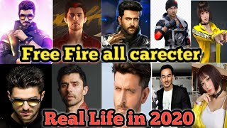 Free Fire all Character in real life 2020 || M Rabbi H