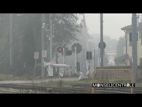 chiusura del passaggio a livello di via Trento Trieste a Monselice