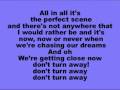 Perfect Scene - Mercy Mercedes w/Lyrics 