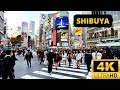 TOKYO, JAPAN 🇯🇵 [4K] SHIBUYA — 1 HOUR Walking Tour — DECEMBER 2022
