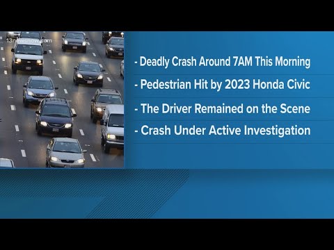 Fatal auto-pedestrian crash on I-64 in Chesapeake