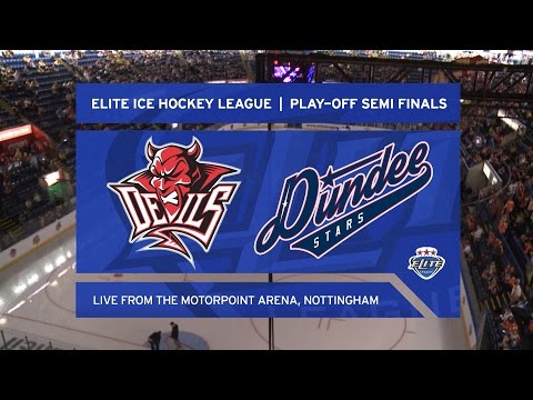 EIHL-Play-offs 2017 – Halbfinale 1 – Cardiff Devils gegen Dundee Stars