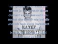 KAYEF - DU WOLLTEST GEHEN LYRICS 