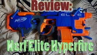 Review: Nerf Elite Hyperfire (Deutsch/German)