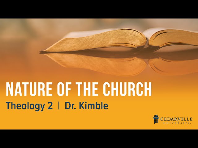 Thumbnail for video titled: Theology II: Nature of the Church
