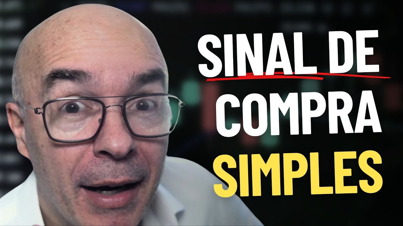 SINAL de COMPRA Simples e Efetivo para AÇÕES, Mini e CRIPTOS