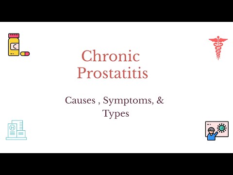 A krónikus prosztatitis kezelésére szolgáló gyógyszerek diagramja