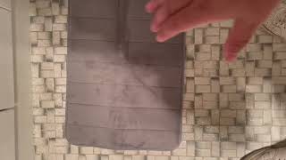 Yimobra Memory Foam Bath Mat Rug, 24 x 17 Inches,