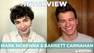 Mark McKenna & Barrett Carnahan on spit-takes, love confessions: 'One of Us is Lying' interview video