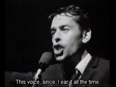 Jacques Brel - Au suivant - English subtitle