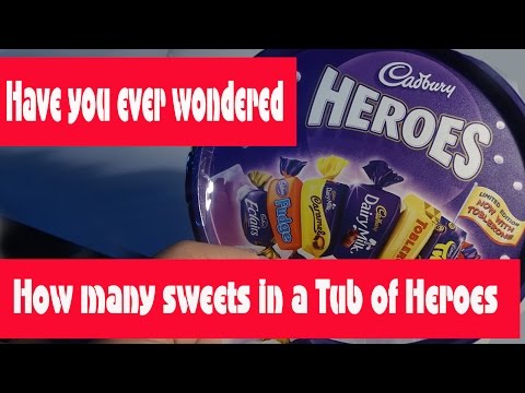 Heroes | How Many Sweets In A Tub?